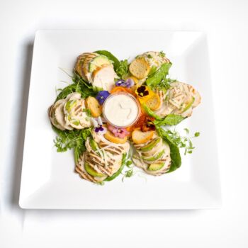 Grilled Chicken Caesar Salad Platter