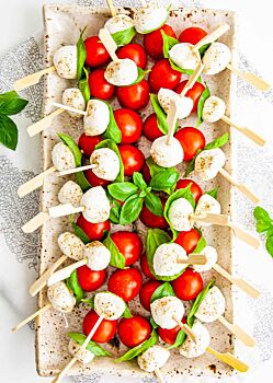 Mini Caprese Skewers