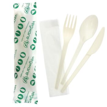 Plant Based Cutlery & Compostable Pack